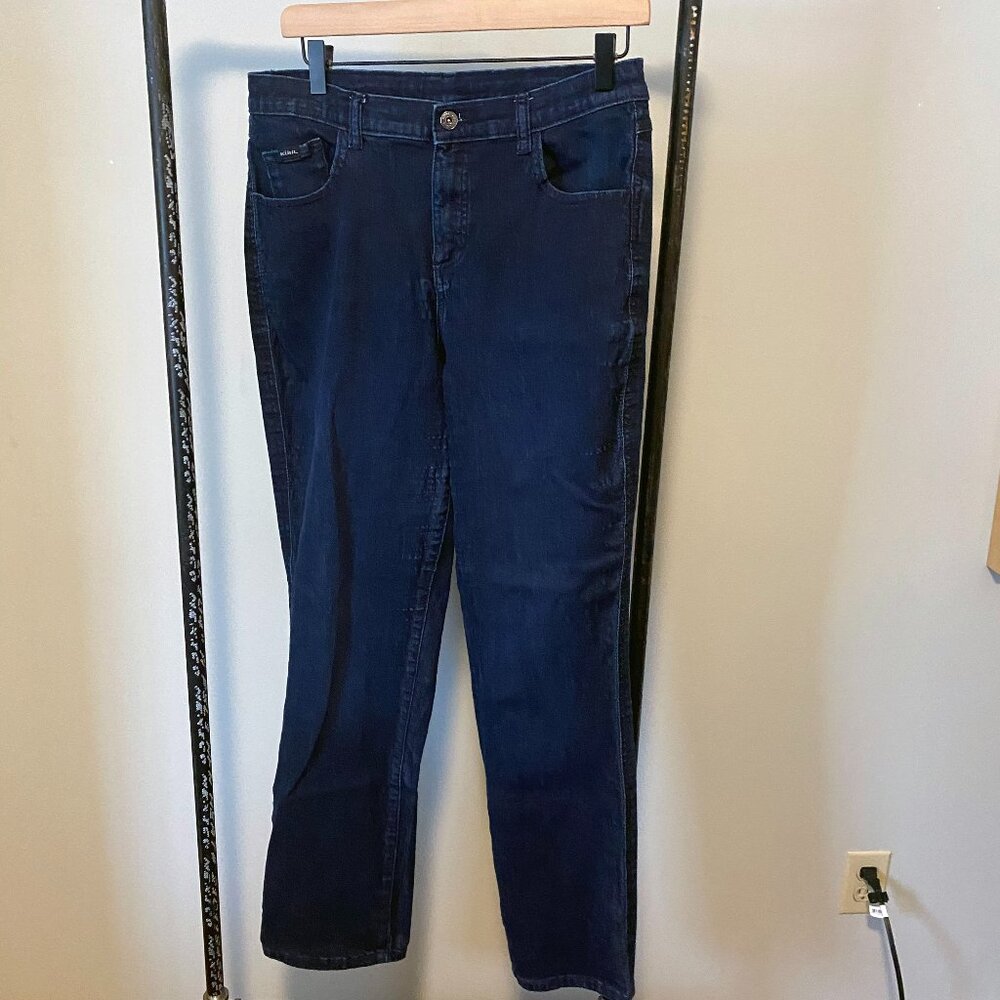 KÜHL Kontour Flex Jeans, dark blue wash, 12 Short
